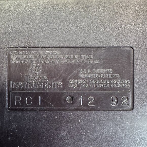 Texas Instruments TI BA 2 Plus Calculator Pro Financial/Business Analyst Vintage - Picture 5 of 7